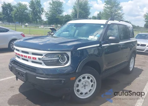 2023 Ford Bronco Sport Heritage из США, поврежденный, VIN 3FMCR9G68PRE22296